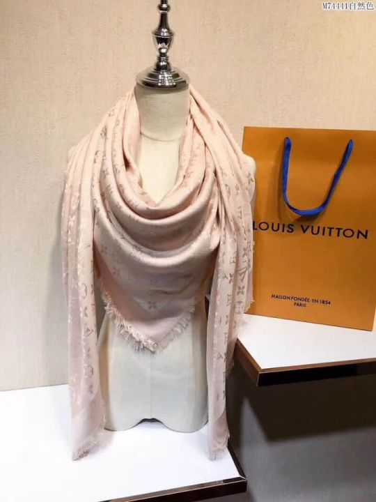 LV Monogram Cashmere Women Scarves