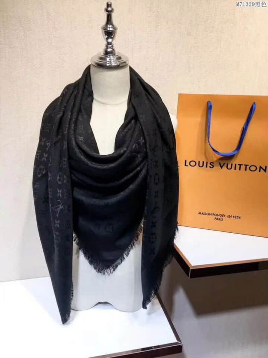 LV Monogram Cashmere Women Scarves