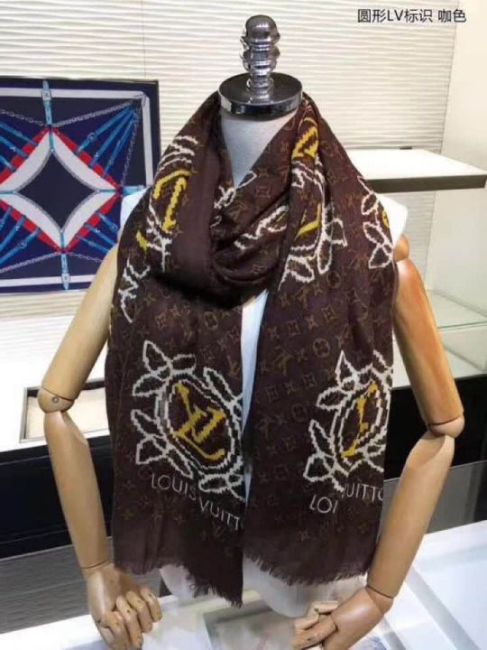 2018 LV Round Cashmere Women Scarves