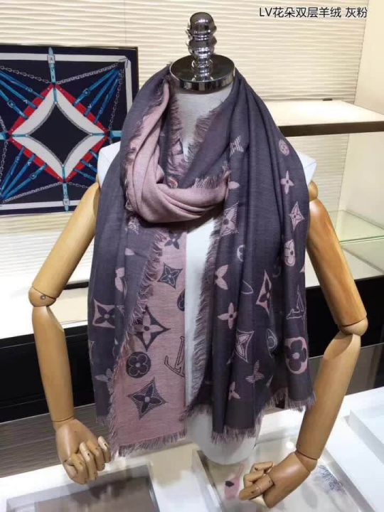 LV Double Cashmere Women Scarves