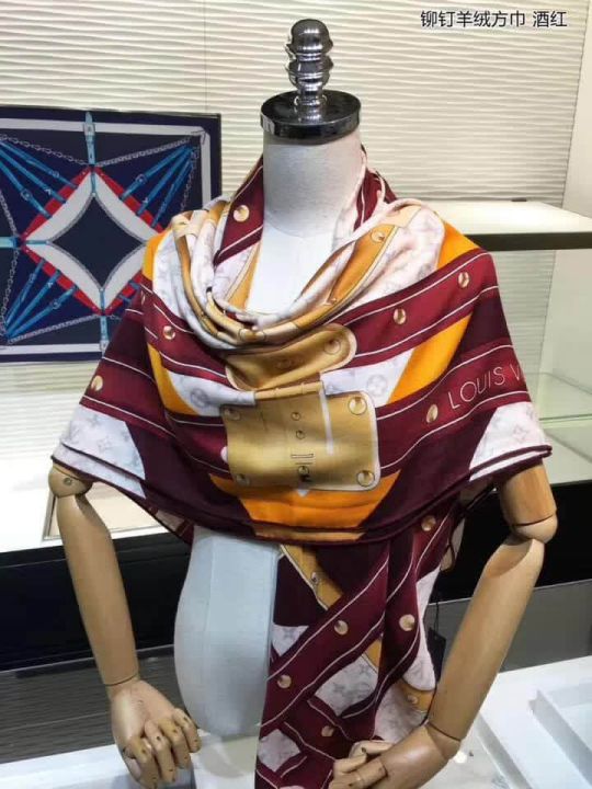 2018 LV Cashmere Square Women Scarves