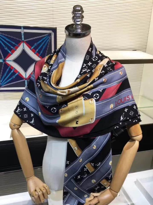 2018 LV Cashmere Square Women Scarves