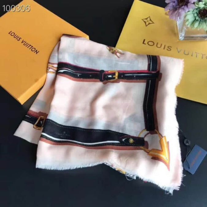 LV Cashmere Women Scarves