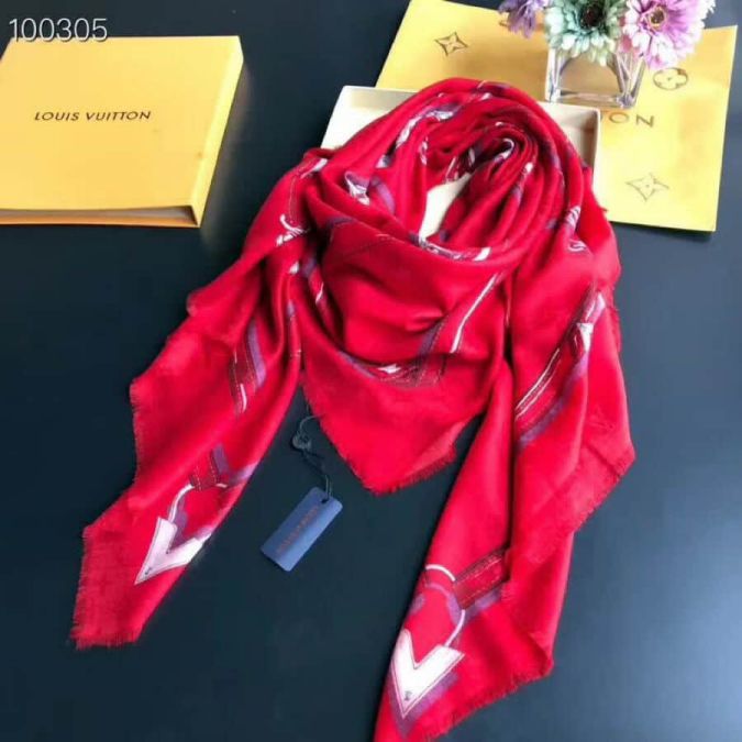 LV Cashmere Women Scarves