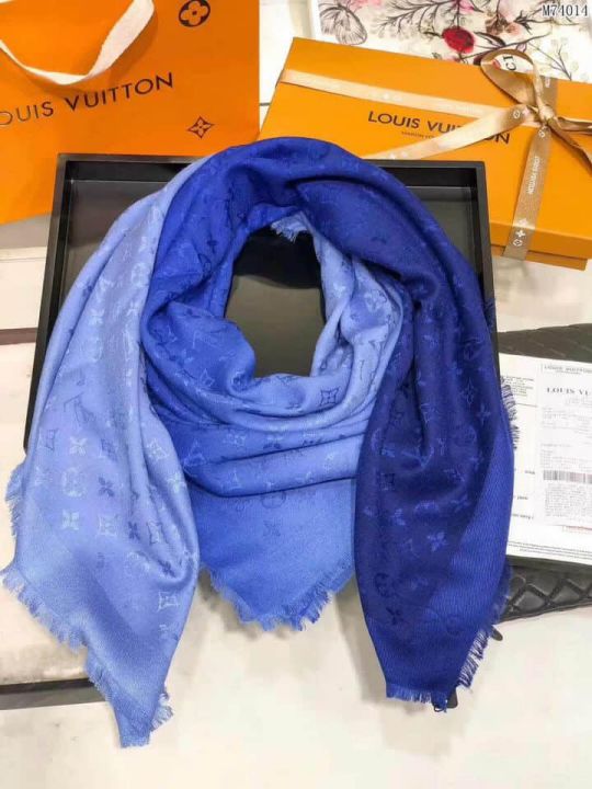 LV Silk Cashmere Women Scarves