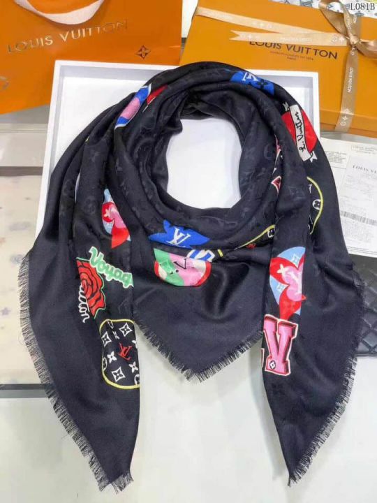 LV Stories Monogram Women Scarves