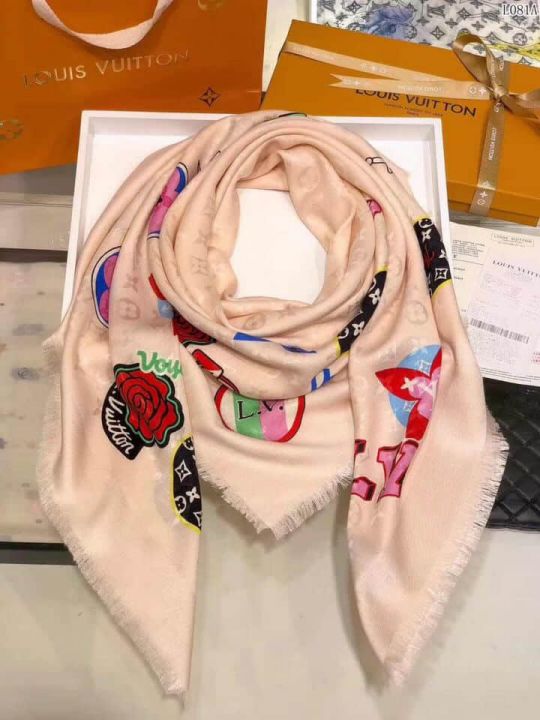 LV Stories Monogram Women Scarves