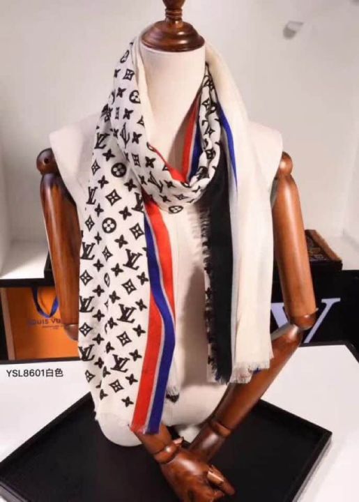 2018 LV Cashmere Pop Monogram Square Women Scarves