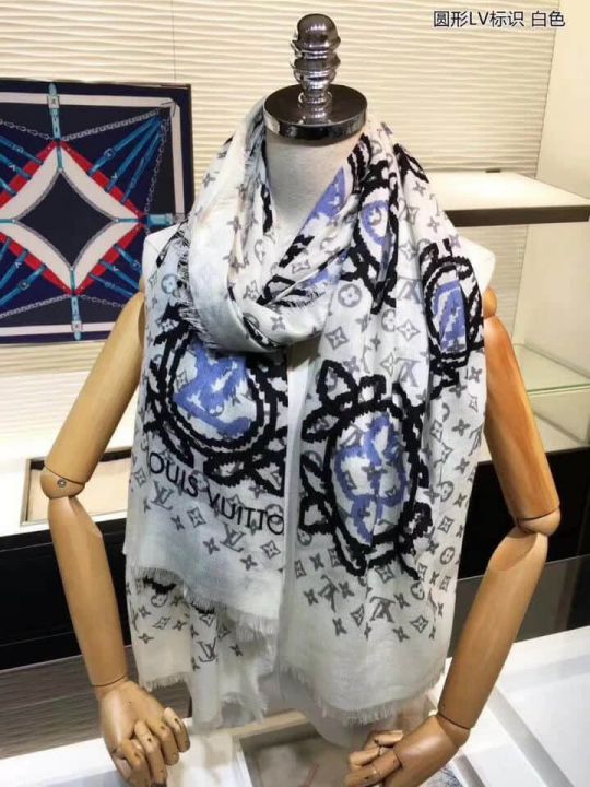 2018 LV Round Cashmere Women Scarves