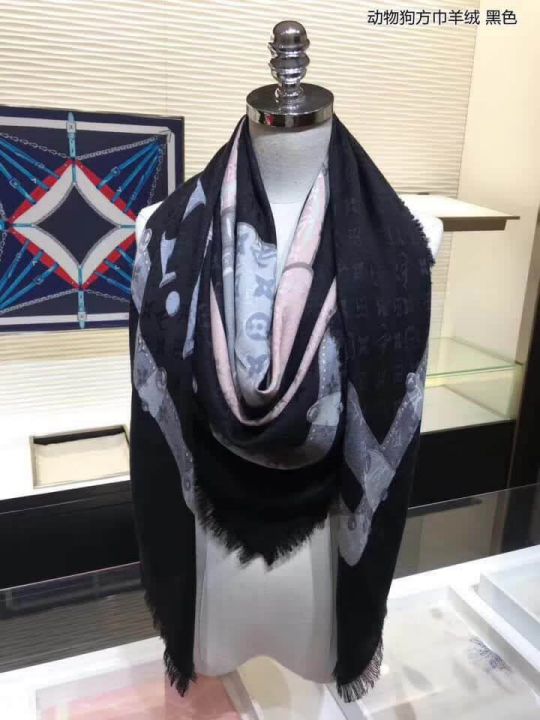 LV Square Cashmere Women Scarves