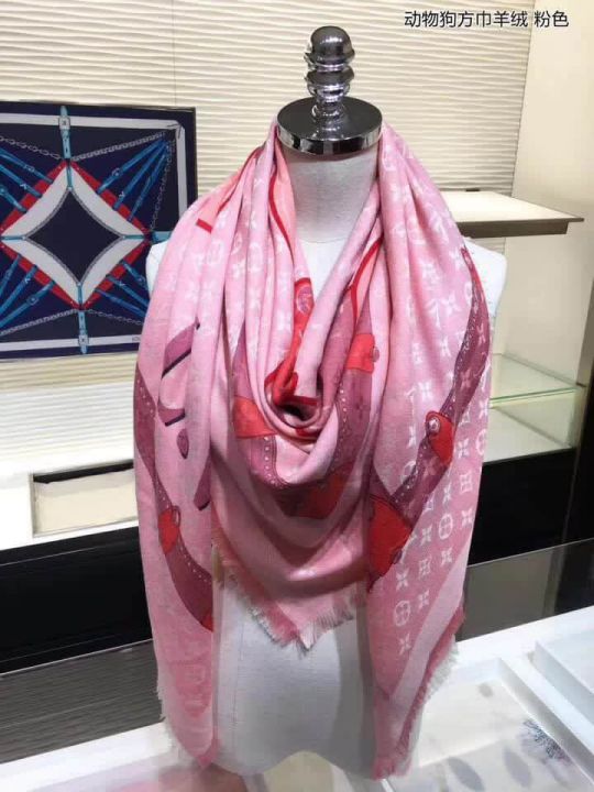 LV Square Cashmere Women Scarves