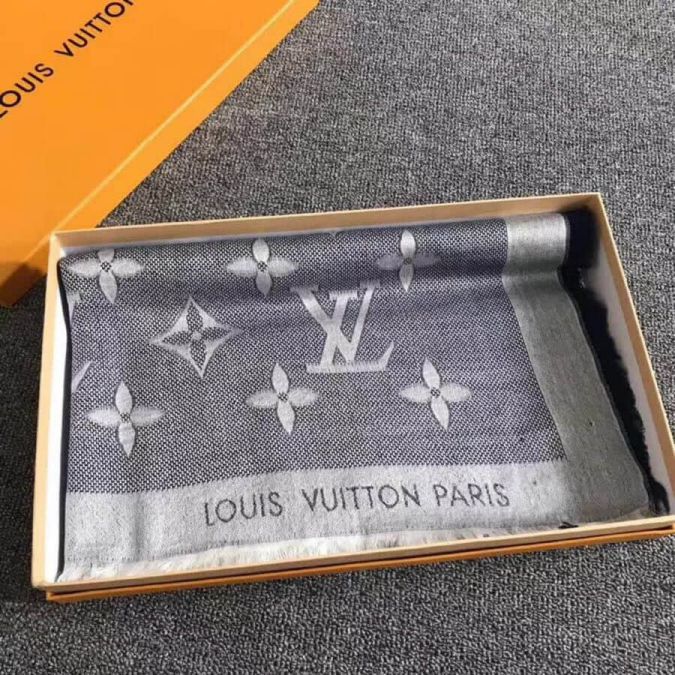 LV Silk Wool Women Scarves