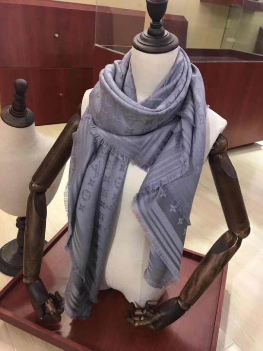 LV Silk Wool Women Scarves