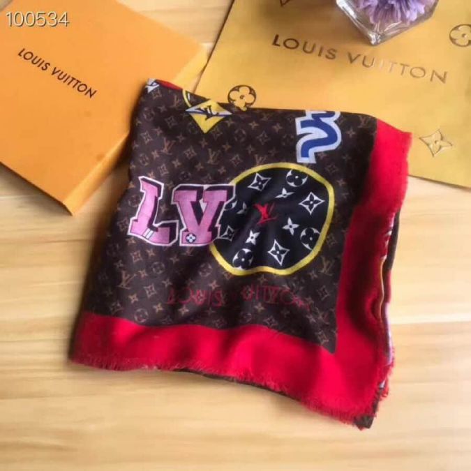 LV Cashmere Women Scarves