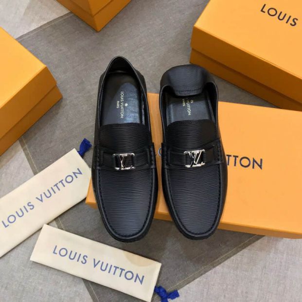 LV HOCKENHEIM Black Epi Men Casual Shoes