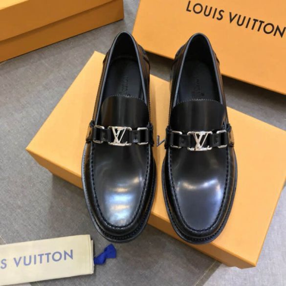 LV Leather MAJOR Men Casual Shoes