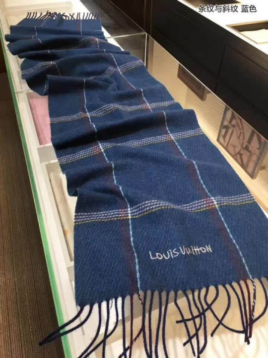 LV Cashmere Men Scarves