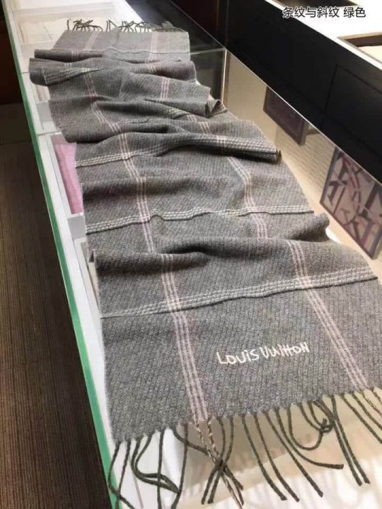 LV Cashmere Men Scarves