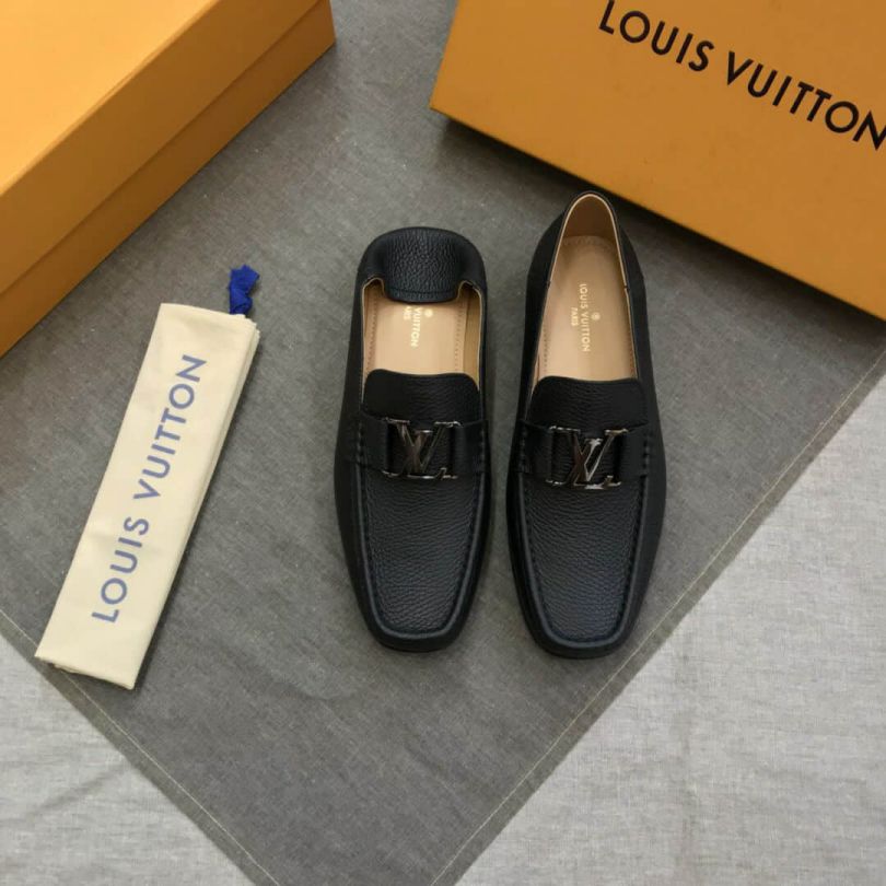 LV Black MONTE CARLO Men Driver Shoes