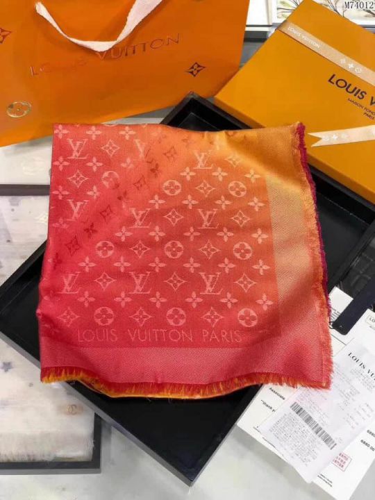 LV Cashmere Silk Women Scarves