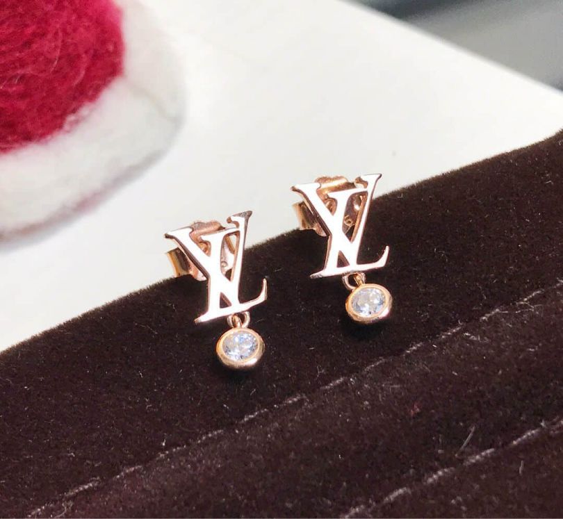 LV 925 Silver Earrings