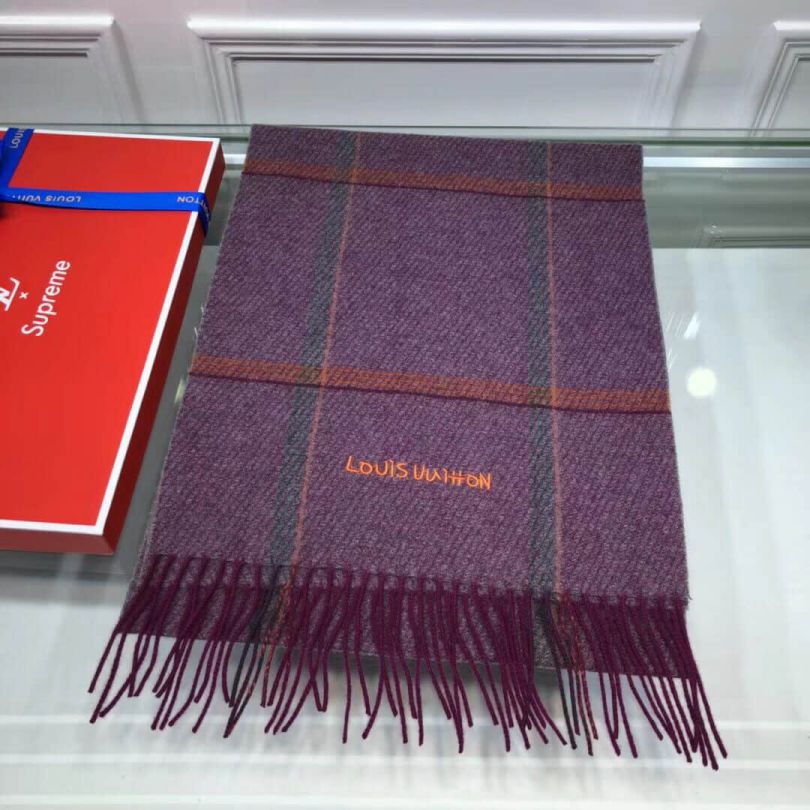 LV Cashmere Men Scarves