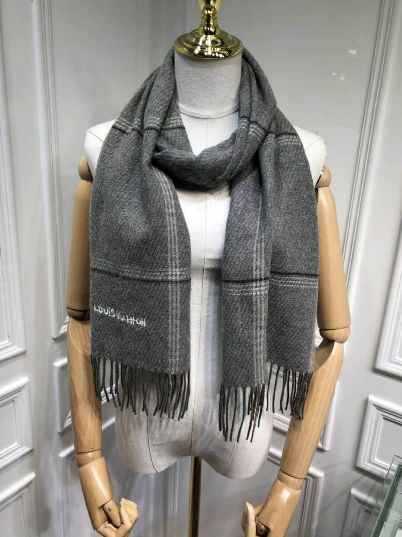 LV Cashmere Men Scarves