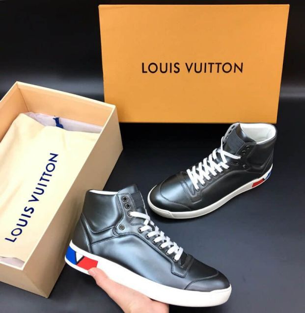 LV Men Leather Sneakers