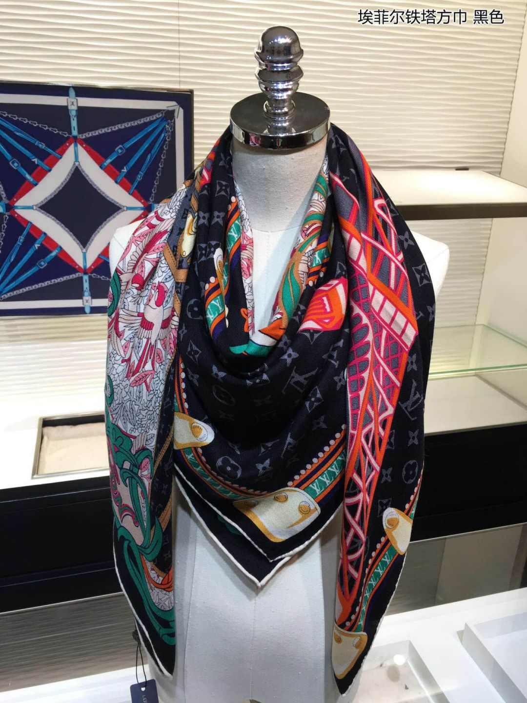 2018 LV Square Women Scarves