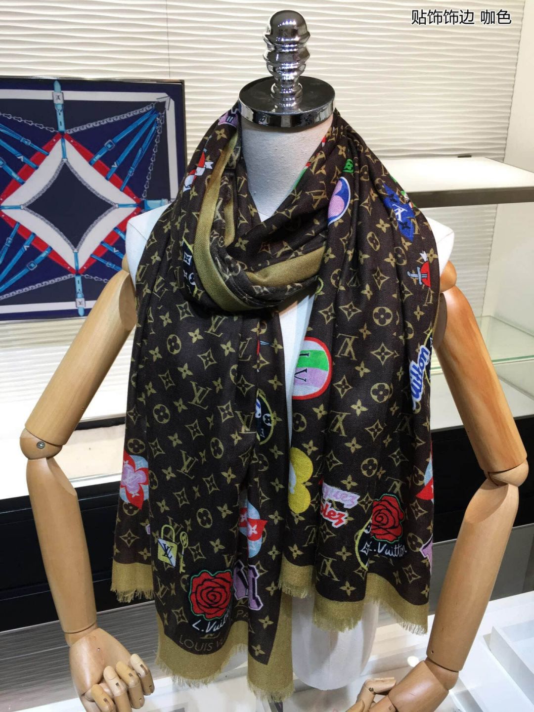 2018 LV Cashmere Women Scarves