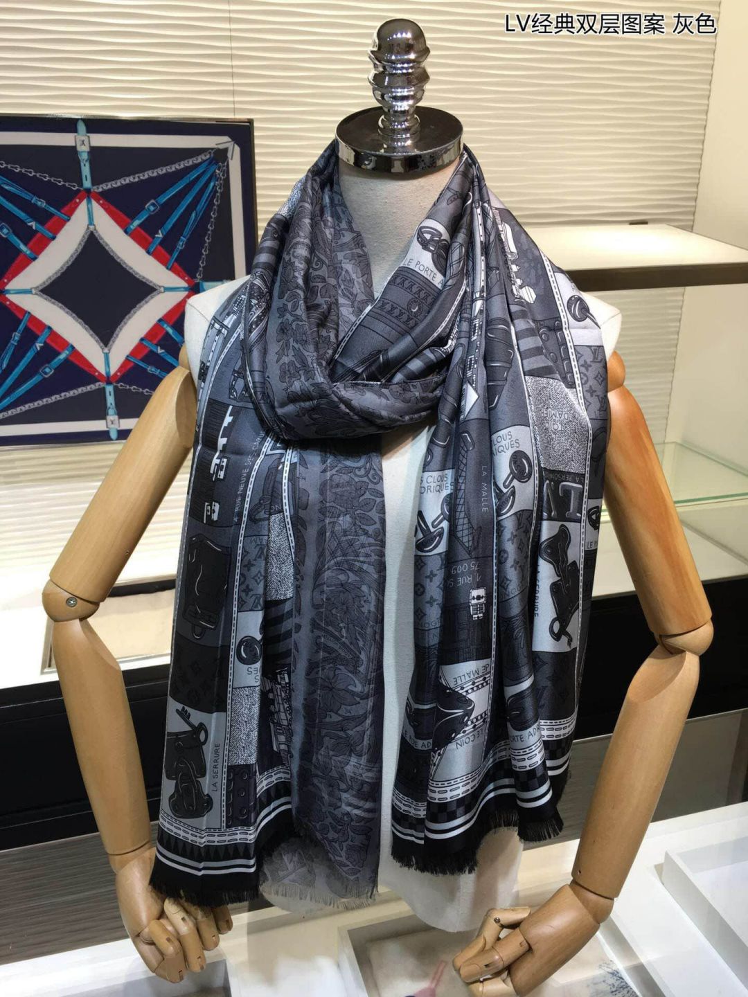 2018 LV Classic Double Women Scarves