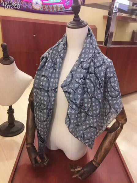 LV Limited Edition Vivienne Cashmere Women Scarves