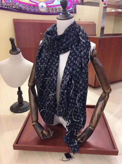 LV Limited Edition Vivienne Cashmere Women Scarves