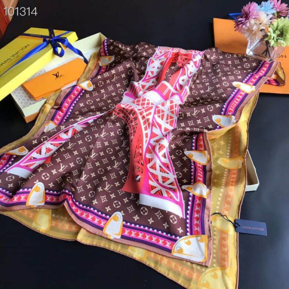 2019 LV 100% Double Silk Women Scarves