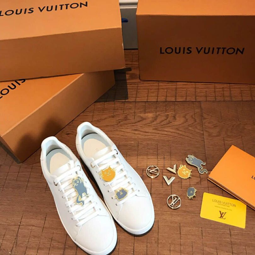 LV X Grace Goddingtone 19ss FRONTROW Women Sneakers