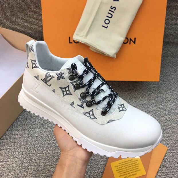 LV Men Leather Sneakers