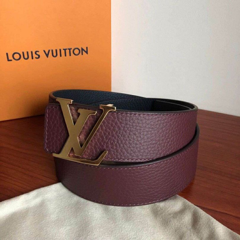 LV Reversible Black Men Belts