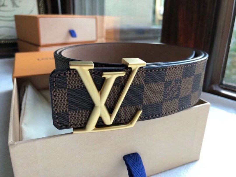 LV Metal Buckle 42mm Men Belts