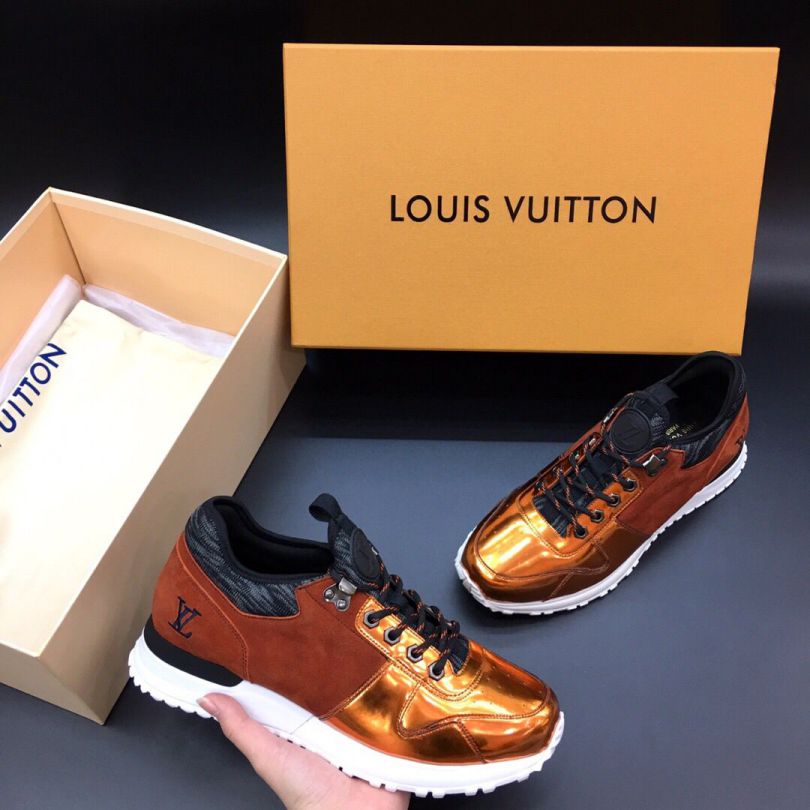 LV Embroidery Men Sneakers