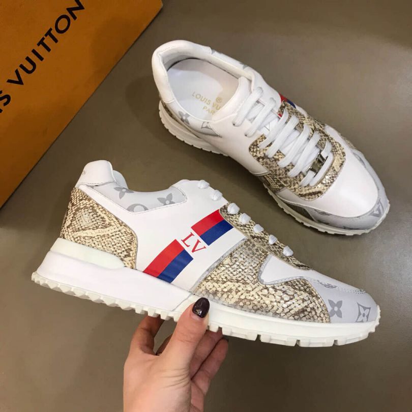 LV Men Leather Sneakers