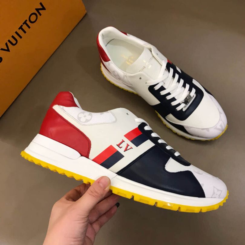 LV Men Leather Sneakers