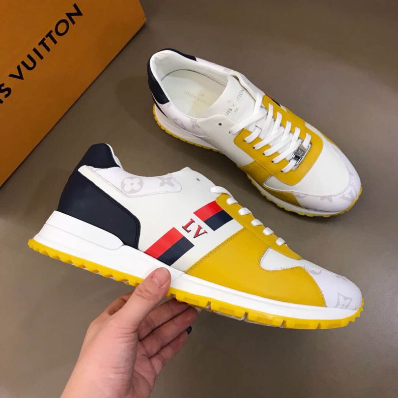 LV Men Leather Sneakers