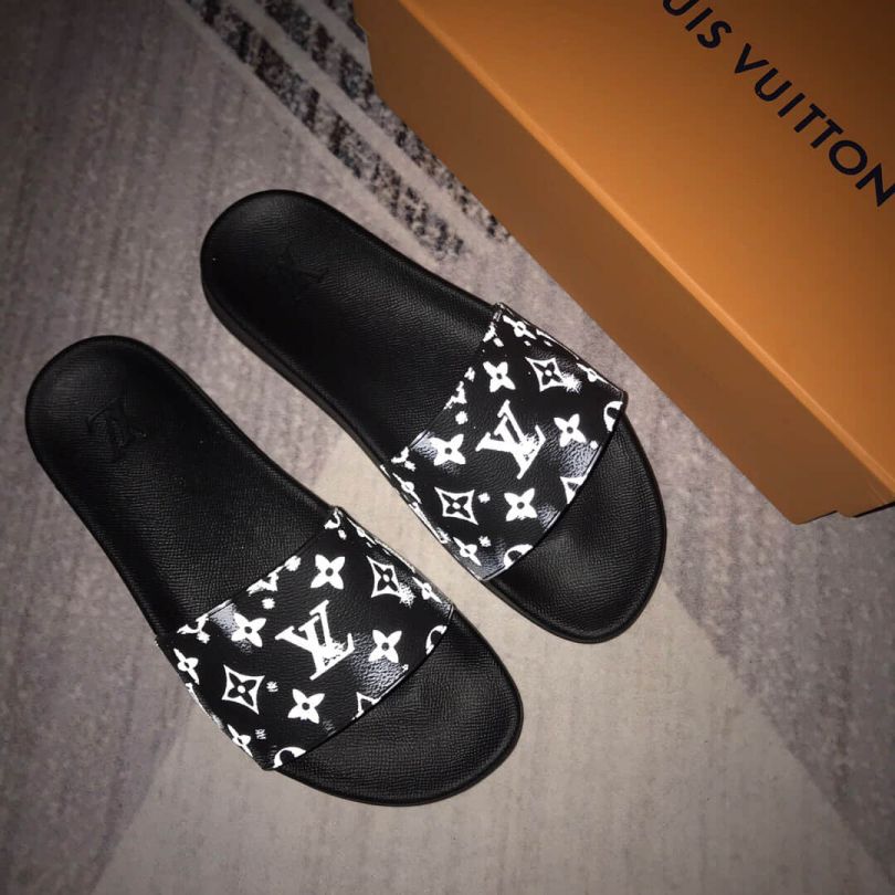 LV Reflective Men Slippers