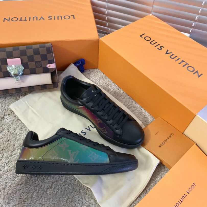 LV Monogram RIVOLI Men&Women Unisex Sneakers