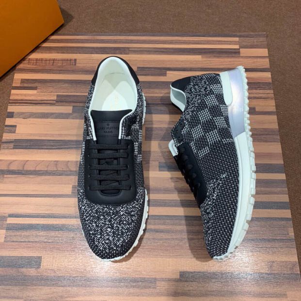 LV Leather Reflective Men Sneakers