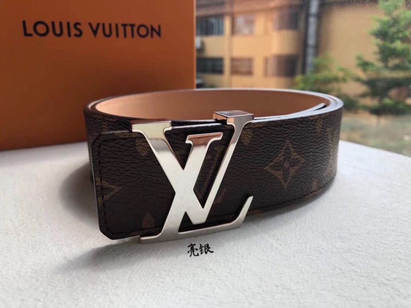 LV Metal Buckle Classic Men Belts