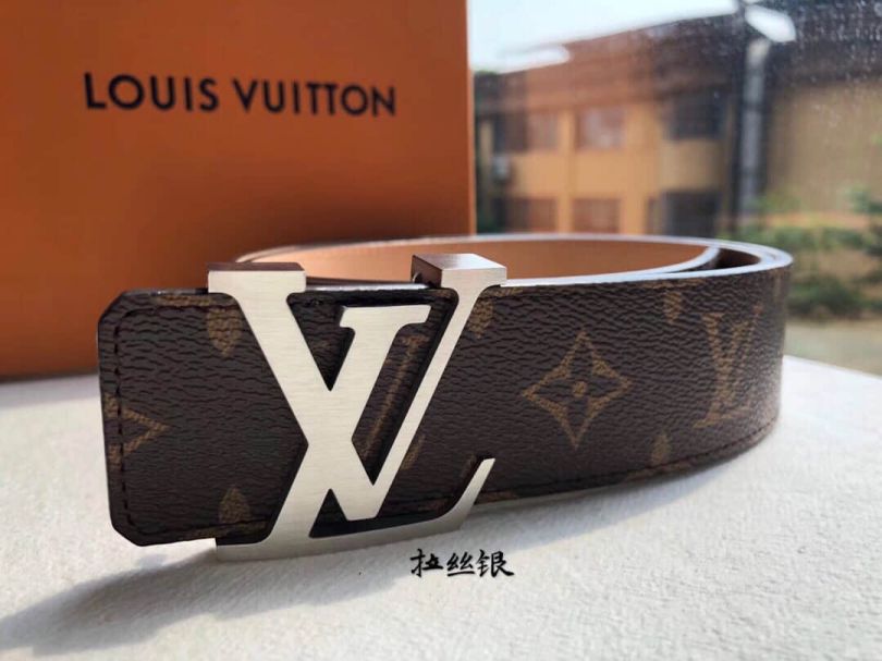 LV Metal Buckle Classic Men Belts