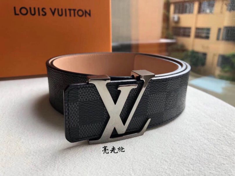 LV Metal Buckle Classic Men Belts