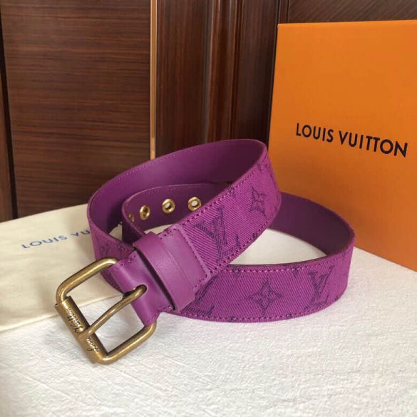 2019 LV Monogran Leather 35 mm Men Belts