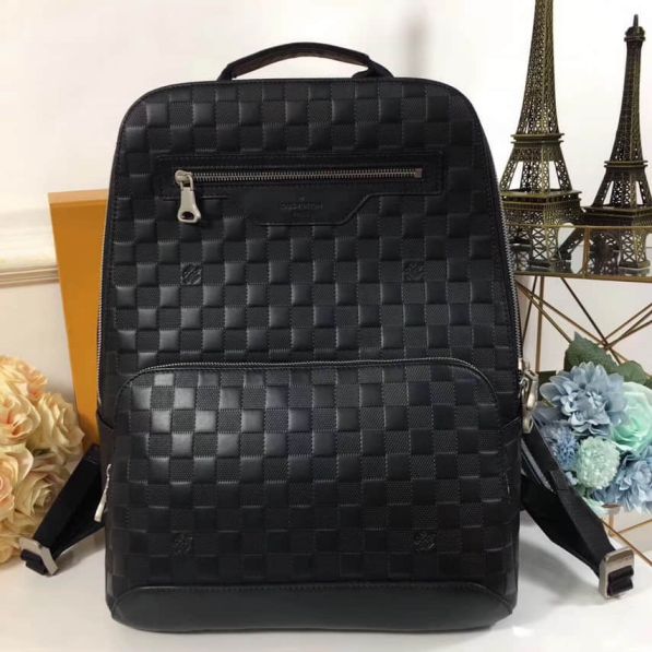 LV N41043 Damier Infini Leather Avenue Backpack Bags